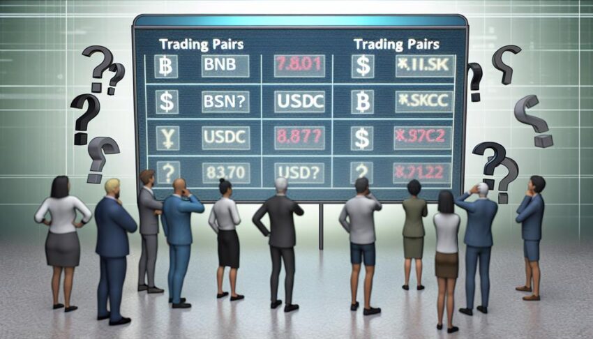 bnb usdc pair missing