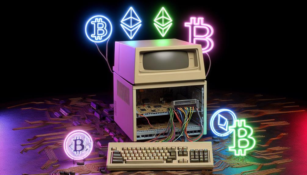 nostalgic technology meets cryptocurrency