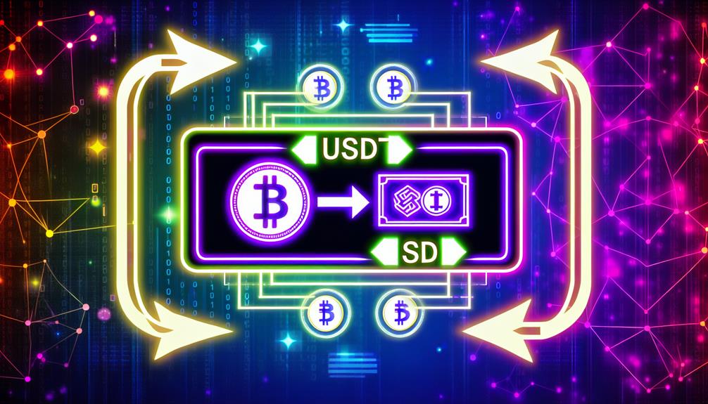 usdt exchange transfer process